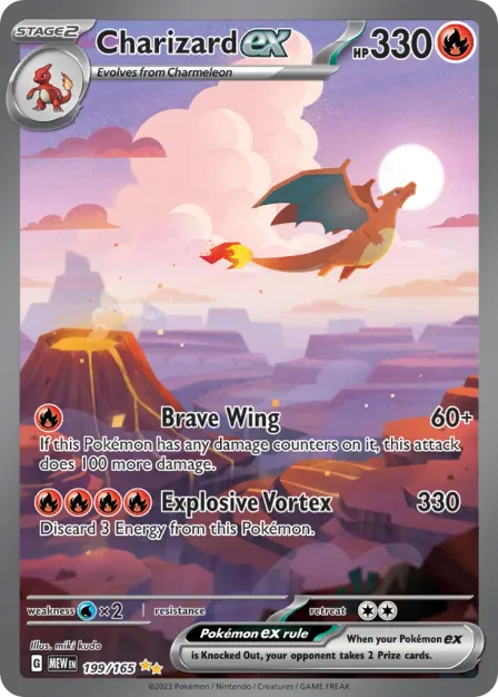 Charizard ex Pokémon card scanned with the TCGDex price scanner